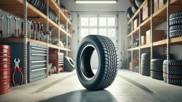 Расположение важно: как правильно хранить зимние шины?