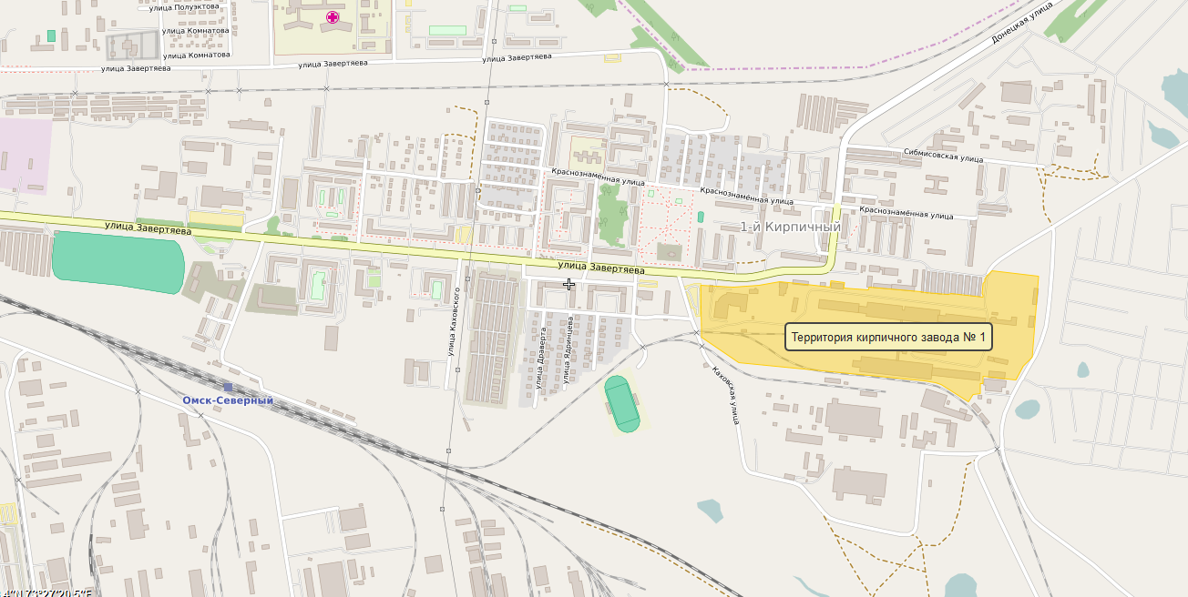Омская карт фабрика. 1 Кирпичный завод Омск Завертяева. Кирпичный район Омск. Кирпичный завод карта. Улица Завертяева в Омске на карте.