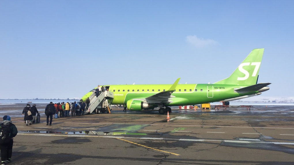 Самолёт «Владивосток — Новосибирск» экстренно приземлился в Благовещенске