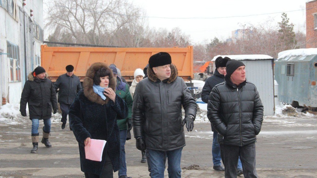 Мэр Сергей Шелест и прокурор Павел Попов провели совместный объезд строительных площадок Омска