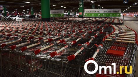 В омском магазине женщина пыталась задавить собаку тележкой