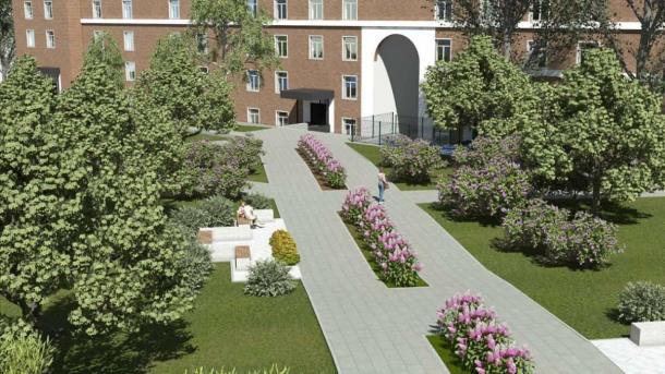 Зона отдыха появится на месте снесённого ДК имени Клары Цеткин в Новосибирске