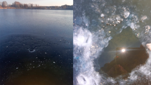 Новосибирские рыбаки объявили сезон твёрдой воды открытым