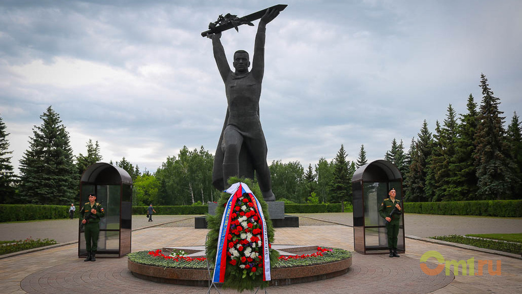 Парке победы в омске