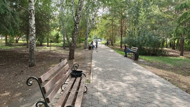 В сквере Молодоженов усилят контроль за чистотой и порядком