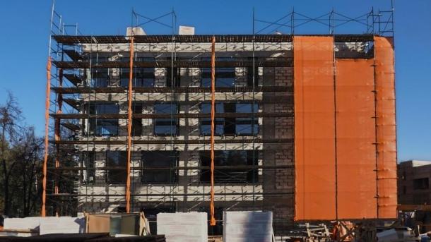 На территории нового кампуса НГУ в Новосибирске началось благоустройство