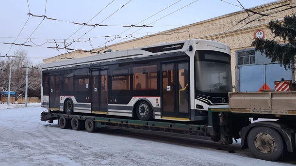 Омск потихоньку пополняется новыми троллейбусами «Адмирал»