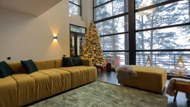 Роскошный коттедж за 240 тысяч рублей в сутки сдают в Новосибирске