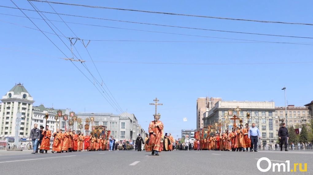 В честь Дней славянской письменности по Новосибирску прошлись крестным ходом более 7 000 человек