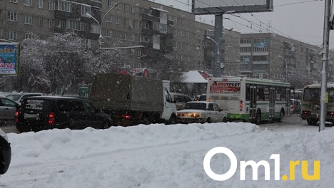 Пробки в 7 баллов сковали Новосибирск 15 ноября