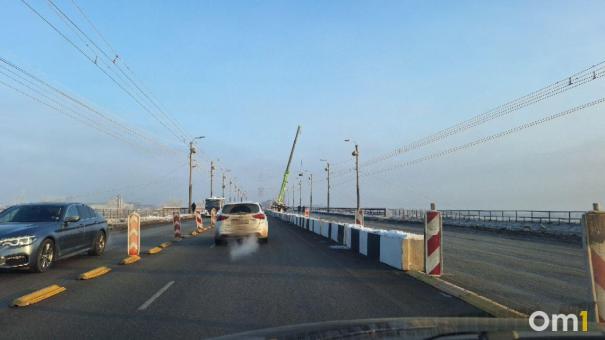 Реверсивное движение на мосту у Телецентра запустят досрочно