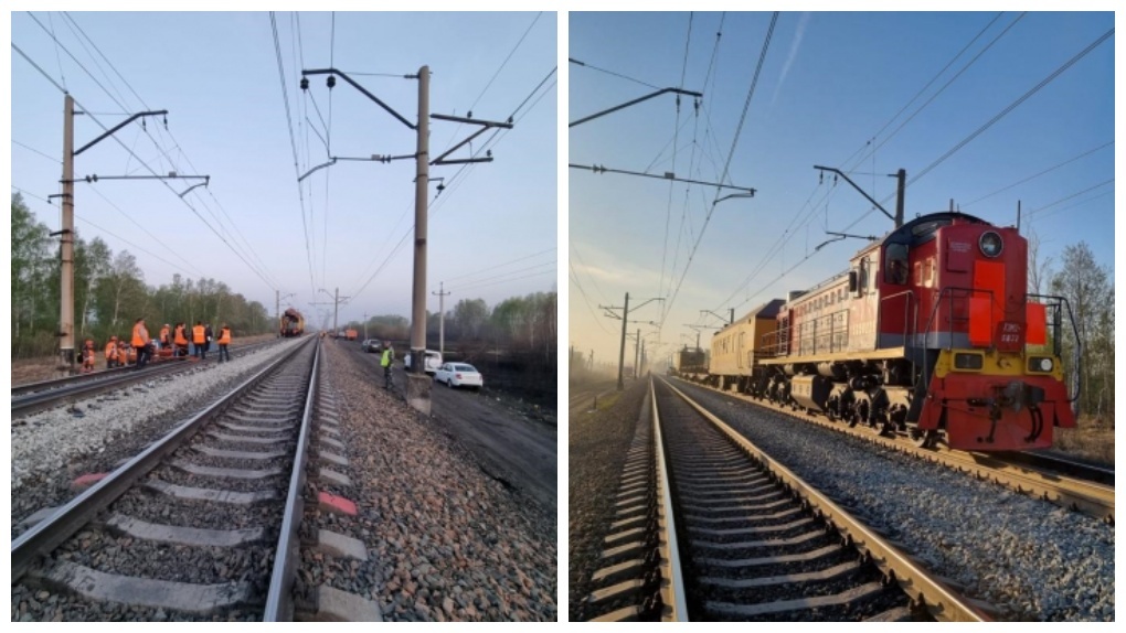 Поезд насмерть сбил 19-летнего железнодорожника в Новосибирской области