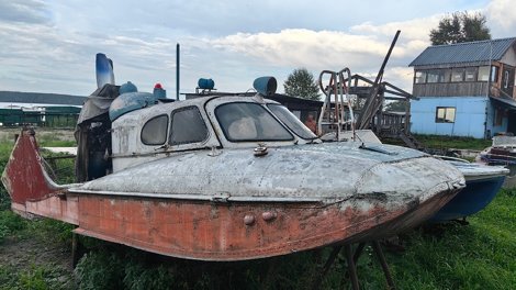 Новосибирский общественник нашёл уникальный аэроглиссер КБ Туполева