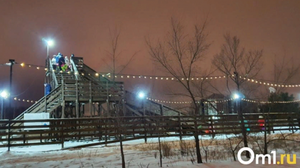 Где в Омске покататься с горок?