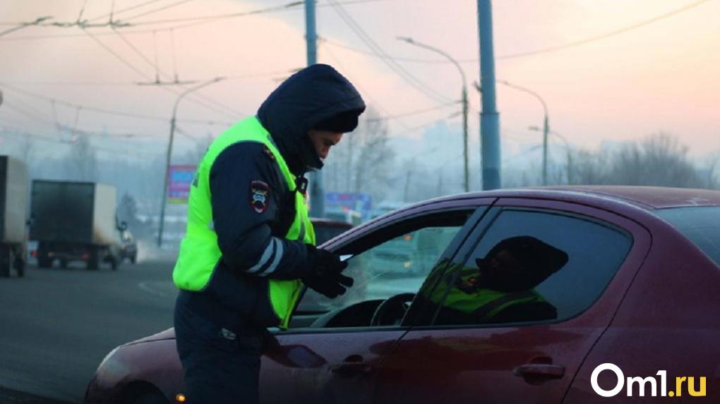 В Омске пьяный водитель матерился на автоинспекторов и попал под арест
