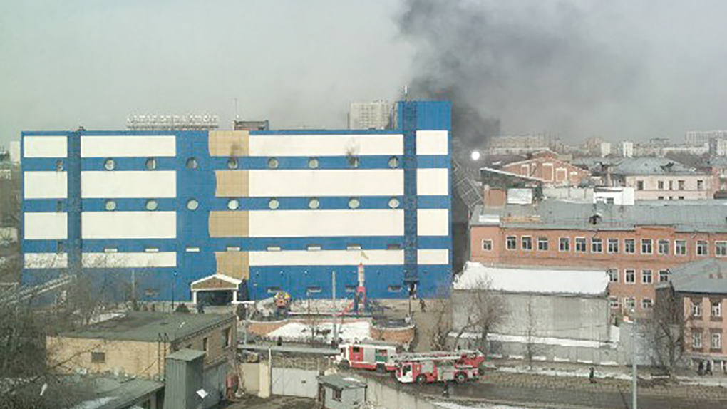 В Москве из горящего ТЦ «Персей для детей» эвакуировали 115 человек
