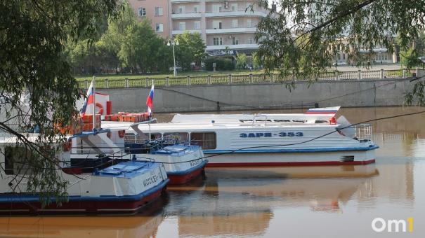 В Омске на Иртыше пройдёт парад судов