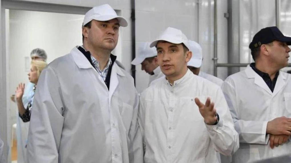 Виталий Хоценко дал старт строительству молочного комплекса в Омской области