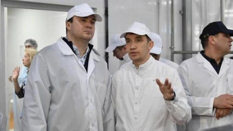 Виталий Хоценко дал старт строительству молочного комплекса в Омской области