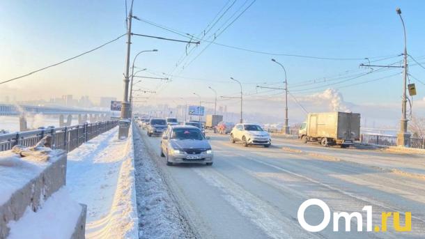 Погоня после ДТП на мосту закончилась арестом в Новосибирске