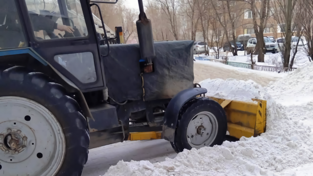 Названы нарушители по уборке снега среди управляющих компаний Омска