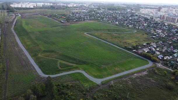 В Центральном округе Омска ликвидировали мусорную свалку