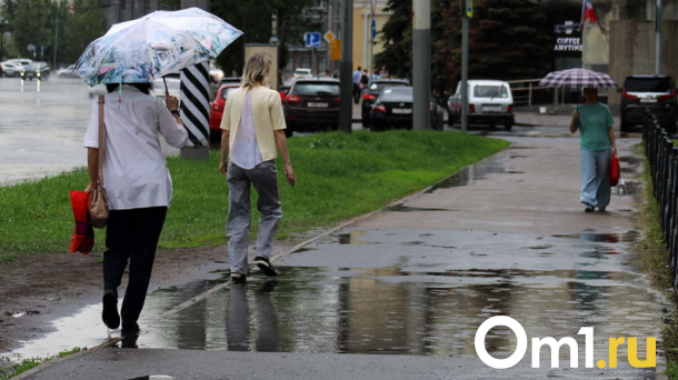 На Омскую область обрушится мощнейший в России дождевой циклон