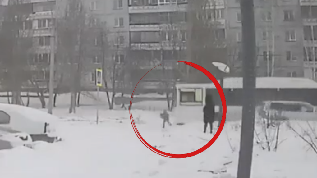 «Девочке очень повезло»: школьница поскользнулась и чуть не попала под колёса автобуса в Новосибирске
