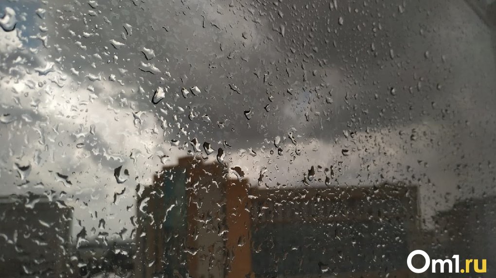 К Омской области приближается мощный циклон с ливнем и первой грозой