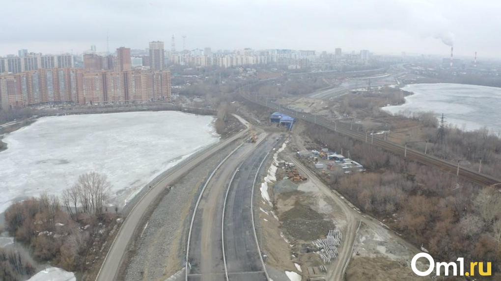 Один из туннельных путепроводов четвёртого моста в Новосибирске построен на 83%