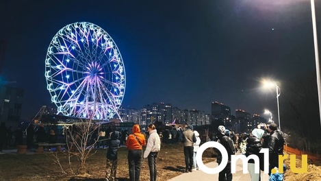 Билет – 350 рублей. Названа дата открытия колеса обозрения на «Зелёном острове» в Омске