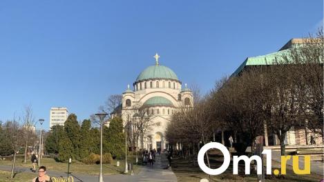 В Омск из Сербии привезли икону-диптих