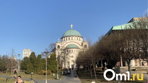 В Омск из Сербии привезли икону-диптих