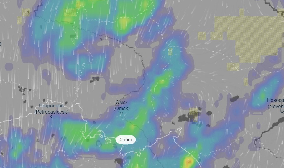 Карта осадков омск и омская область. Омск дождь фото.