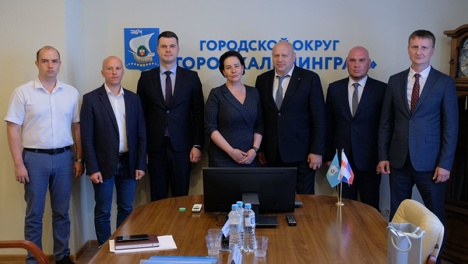 Мэр Омска Сергей Шелест отправился в Калининград, чтобы изучить систему пассажирских перевозок