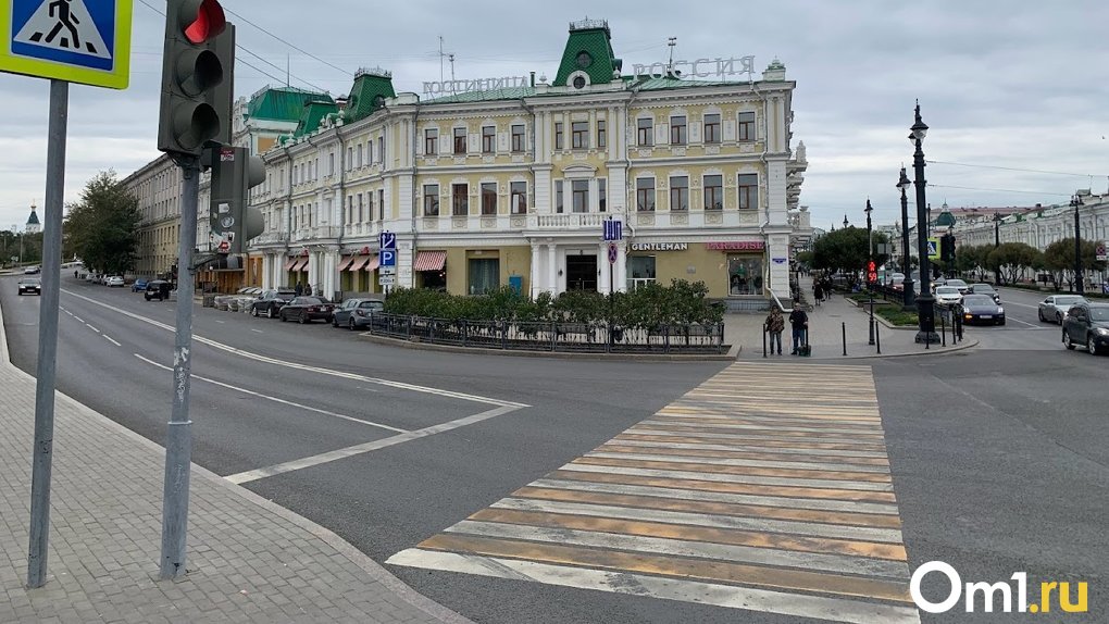 В Омске на пешеходном переходе сбили двух человек