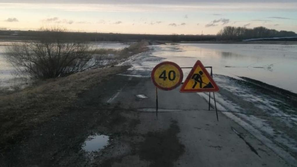 В Новосибирской области из-за половодья перекрыли трассы