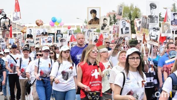 Омичам запретили присоединяться к «Бессмертному полку» по ходу движения колонны