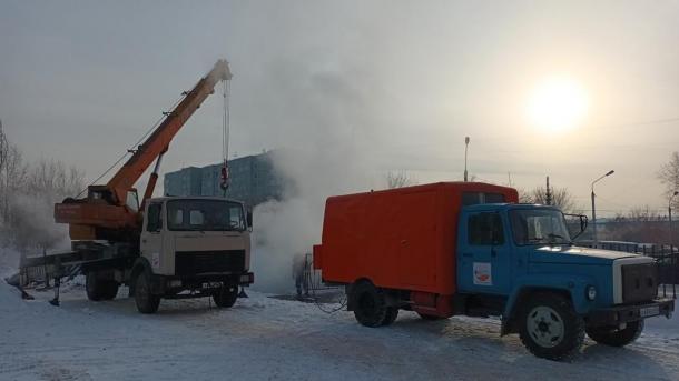 В омских Нефтяниках 34 здания останутся без отопления из-за ремонта труб