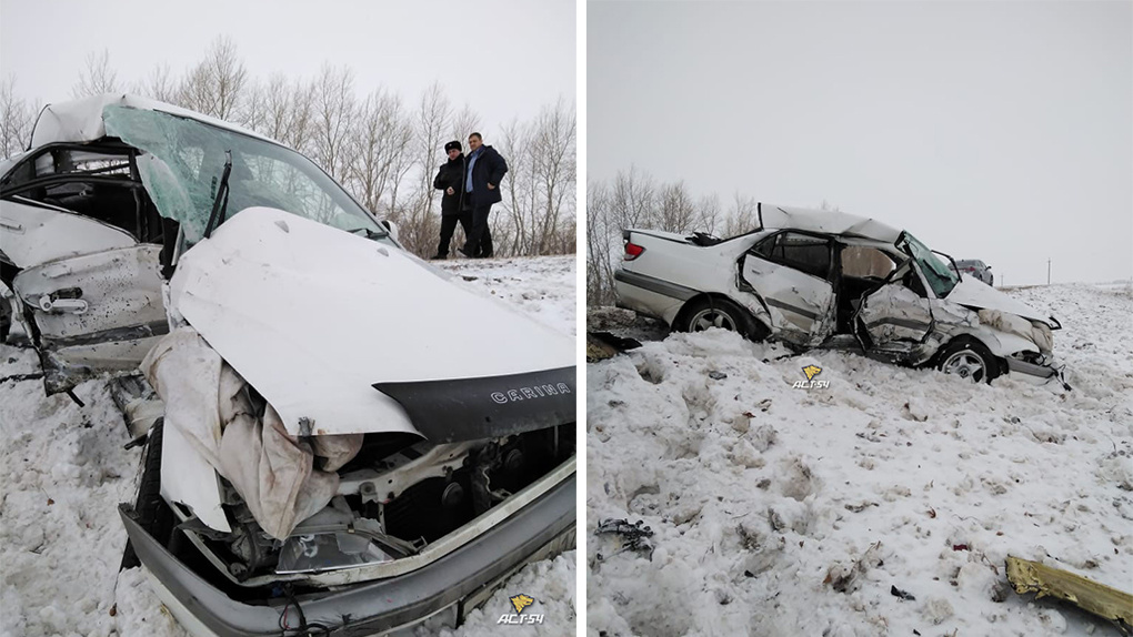 23-летний водитель «Тойоты» погиб после столкновения с внедорожником под Новосибирском