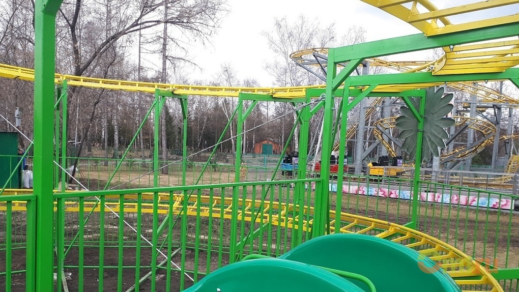 В омском парке появится аттракцион «Светофор»