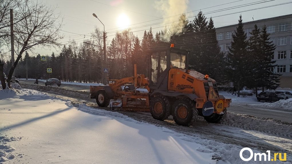 Омские дороги будет убирать техника за 50 миллионов рублей