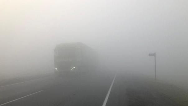 «Принимаются меры, вплоть до полного ограничения движения». Задымление на трассе Тюмень-Омск сохраняется