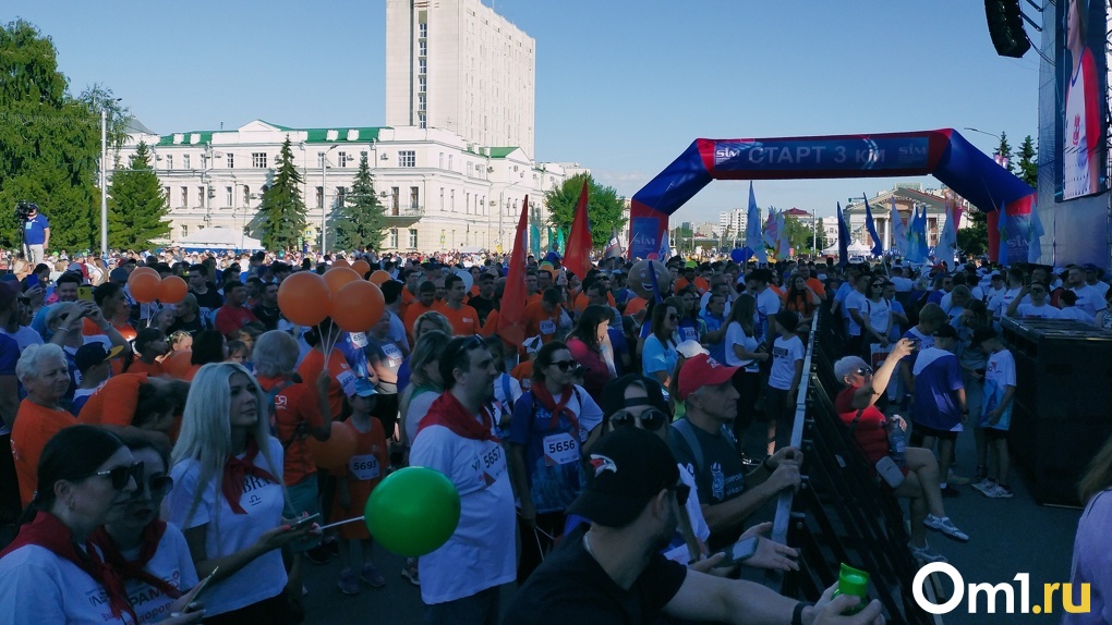 В Омске стартовал Сибирский международный марафон с итальянцами и англичанами