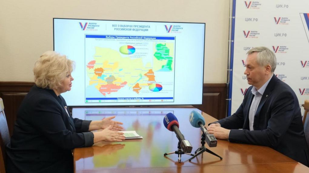 Новосибирцы показывают высокую активность в третий день выборов президента РФ