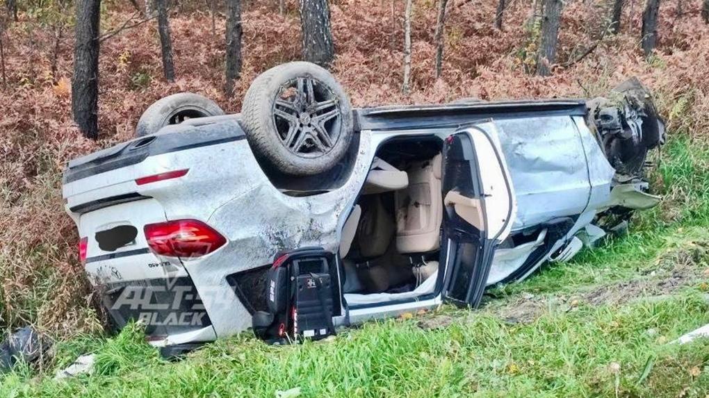 Водитель Chevrolet погиб в результате столкновения с внедорожником под Новосибирском