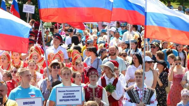 В Омской области дружно и с размахом отметили День России