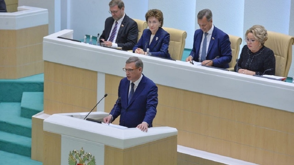 Губернатор Бурков представил Совету Федерации планы по развитию Омской области до 2027 (СПИСОК)