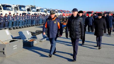Техника и силы МЧС Новосибирской области готовы к чрезвычайным ситуациям