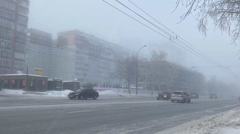 Аномальные морозы возвращаются в Новосибирск
